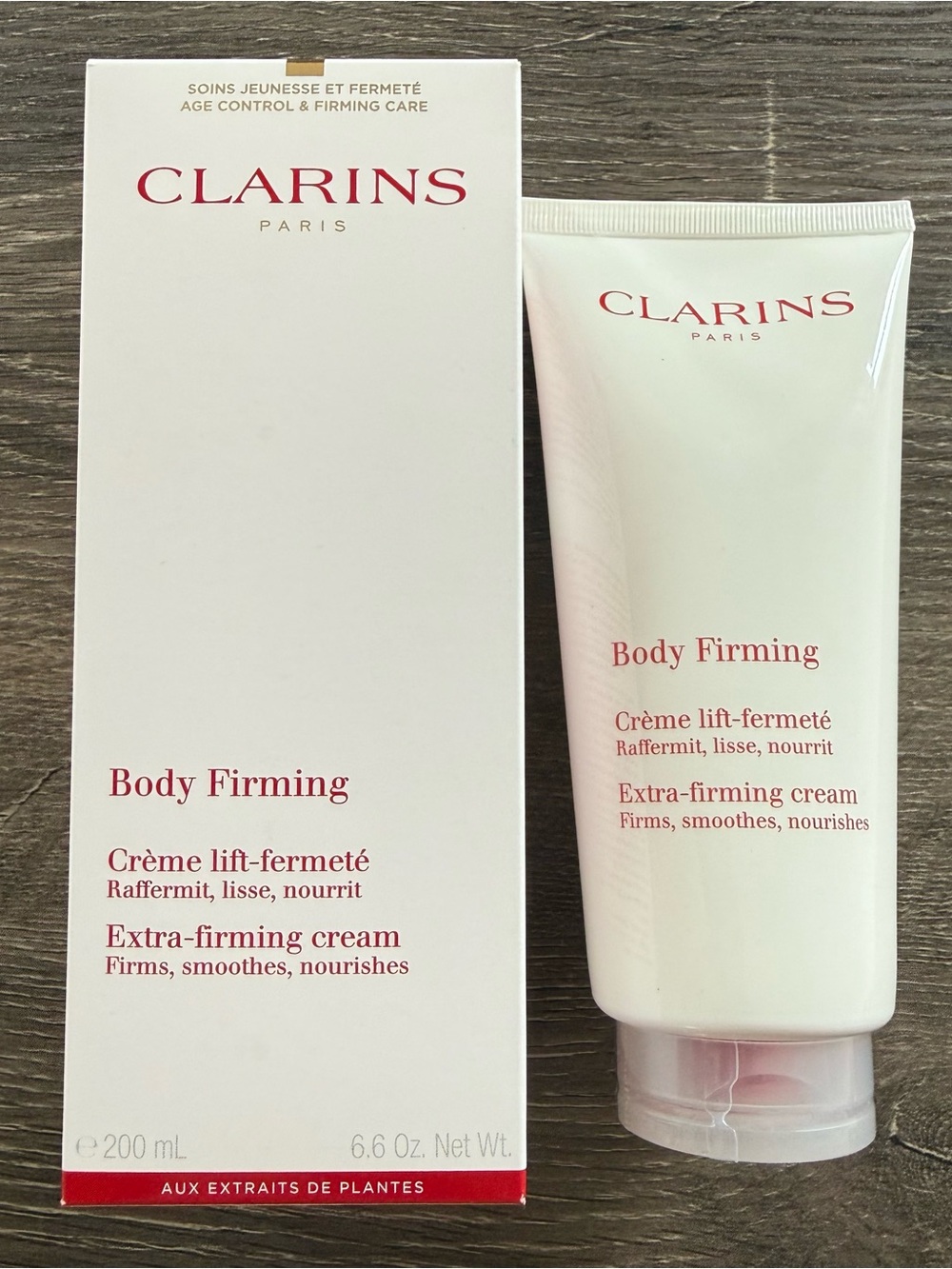Clarins Body Firming Extra-Firming Cream With Plant Extracts 200ml New
